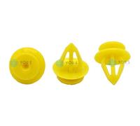 100 X You.S Originale Pannello Porta Clip di Fissaggio per VW Multivan V / Polo