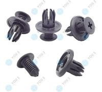 100 X You.S Originale Passaruota Rivetti Vite Fori Ø 10 MM per Mini