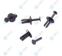 100 X You.S Originale Rivetti Clip Fissaggio Fori Ø 6,5 MM per BMW 7er