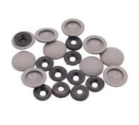 100 X YOU.S Originale Universale Copertura Viti Tappi - Grigio