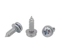 100 X YOU.S Originale Universale Supporto Per Targa 5,5 X 19 Mm Per OPEL