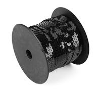 100 Yards Paillettes Rolls, 6mm Lucido Spangle Trim Colorato Piatto Paillette Spool String per DIY Arts Craft Collana Abito Decorazione Abbigliamento