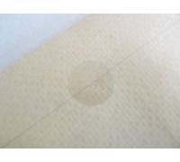 1000 19mm ROTONDO CIRCOLARE LUCIDO TRASPARENTE sicurezza, FORATE CHE COMPRIME Guarnizioni, con perforazione - Adesivi, autoadesivo ETICHETTE