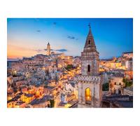 1000(38x26cm) pezzi di puzzle per adulti, puzzle italiani Matera Baslicata, souvenir di viaggio numero