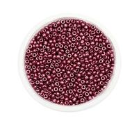 1000/500 pezzi 3/4,0 mm perline di vetro per fai da te accessori per la creazione di gioielli materiali forniture perline pony per braccialetti artigianali gioielli-viola-4,0 mm - 500 pezzi