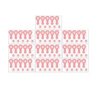 1000 adesivi di ringraziamento: adesivi a forma di zampa di gatto - sigilli