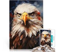1000 Adolescente Pieces Jigsaw Puzzle American Bald Eagle Familienspiel für und Wanddekoration Einzigartige Geburtstags- und Weihnachtsgeschenke75x50cm