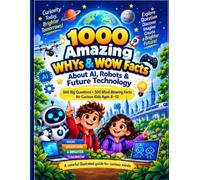 1000 Amazing WHYs & WOW Facts About AI, Robots & Future Technology: 500 Big Questions + 500 Mind-Blowing Facts for Curious Kids Ages 8-12