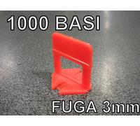 1000 BASI RAIMONDI FUGA 3mm DISTANZIATORI LIVELLANTI PAVIMENTO RLS BASE R.L.S.