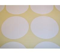 1000 Bianco 15mm (1.3cm) Codice Colore Punti Adesivi Rotondi Id Etichette