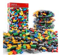 1000 blocchi di costruzione creativi fai-da-te set sfuso blocchi di costruzione classici urbani assemblati regalo di compleanno giocattoli educativi per bambini