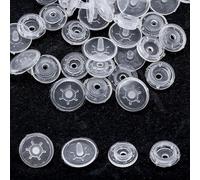 1000 bottoni a pressione in resina da 12 mm per abbigliamento per bambini, bavaglini per pannolini, bottoni a pressione per cucito, artigianato e cucito