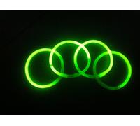 1000 BRACCIALI LUMINOSI GIALLI FLUORESCENTI STARLIGHT BRACCIALETTI FLUO COLORATI