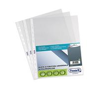 1000 BUSTE A FORATURA UNIVERSALE LISCIE AIR FAVORIT 22x30 CM FORATE