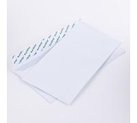 1000 buste DL 110 x 220 mm bianco 70 G/m² senza finestra autoadesiva (articolo