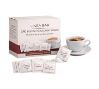 1000 Bustine di Zucchero Bianco Extra Fine - Set Accessori Caffè per Casa,Bar, Ristoranti, Alberghi 4gr