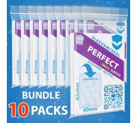 1000 Bustine protettive trasparenti perfect sleeves 60.5x87.5 carte yugioh