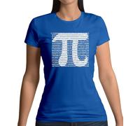 1000 Cifre Di Pi - T-Shirt - Matematica Tt Divertente 3.14 Numeri Targa