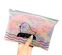 1000 elastici per capelli, piccoli elastici per capelli, senza danni, mini elastici in gomma senza cuciture per ragazze e donne per tessere diverse acconciature (K)