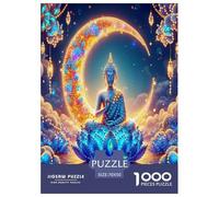 1000 Elementi Buddha-Statue Puzzles Giochi-rompicapo Decorazione Perfetta Giochi Chinese Mythological Style Puzzle Relax Intrattenimento Creativo Per Adulti E Bambini 70x50cm/1000pcs