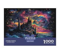 1000 Elementi Castello dei Sogni Puzzle Giochi-rompicapo Decorazione Perfetta Palazzo incantato Puzzle Di Autotone Giogattotoli Sfida Regalo Per Adulti E Bambini 70x50cm/1000pcs