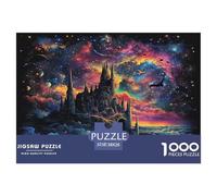 1000 Elementi Castello dei Sogni Puzzles Classici Giochi Decorazione Perfetta Palazzo incantato Puzzle Di Autotone IntRattetetototenimento Creativo Per Adulti E Bambini 38x26cm/1000pcs