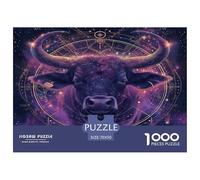1000 Elementi Cattle Puzzles Giochi-rompicapo Decora La Casa Giochi Animal Puzzle Relax Giocattoli Sfida Regalo Per Uomini E Donne 70x50cm/1000pcs