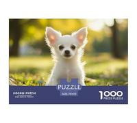 1000 Elementi Chihuahua Puzzle Giochi-rompicapo Decorazione Perfetta canes Puzzle Di Autotone Giogattotoli Sfida Regalo Per Adulti E Bambini 70x50cm/1000pcs
