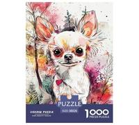 1000 Elementi Chihuahua Puzzle Sfide Divertenti Decora La Casa Canes Puzzle Di Autotone Intrattenimento Creativo Per Adulti E Ragazzi 38x26cm/1000pcs