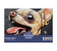 1000 Elementi Chihuahua Puzzles Classici Giochi Decora La Casa Giochi canes Puzzle Relax Intrattenimento Creativo Per Adulti E Bambini 38x26cm/1000pcs