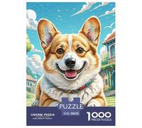 1000 Elementi Corgi Puzzle Sfide Divertenti Decora La Casa Cane Puzzle Di Autotone Intrattenimento Creativo Per Adulti E Ragazzi 38x26cm/1000pcs