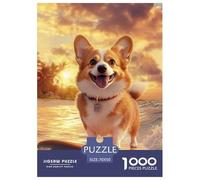 1000 Elementi Corgi Puzzle Sfide Divertenti Decora La Casa Giochi Canes Puzzle Relax Giogattotoli Sfida Regalo Per Uomini E Donne 70x50cm/1000pcs