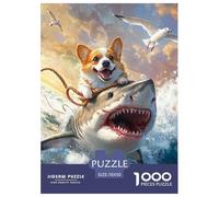 1000 Elementi Corgi Puzzles Classici Giochi Decora La Casa Giochi Canes Puzzle Relax Intrattenimento Creativo Per Adulti E Bambini 70x50cm/1000pcs