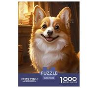 1000 Elementi Corgi Puzzles Giochi-rompicapo Decorazione Perfetta Giochi Canes Puzzle Relax Intrattenimento Creativo Per Adulti E Bambini 70x50cm/1000pcs
