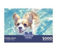 1000 Elementi Corgi Puzzles Sfide Divertenti Decorazione Perfetta Classici canes Puzzle Giochi Edugattoivo Per Adulti E Bambini 38x26cm/1000pcs