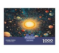 1000 Elementi CosMic pianetas Puzzles Giochi-rompicapo Decora La Casa Giochi Exopianetas Puzzle Relax Giogattotoli Sfida Regalo Per Uomini E Donne 70x50cm/1000pcs