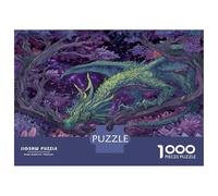 1000 Elementi Dragon Puzzle Sfide Divertenti Decorazione Perfetta Mythical Animals Puzzle Di Cartone Giocattoli Sfida Regalo Per Adulti E Bambini 70x50cm/1000pcs