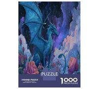 1000 Elementi Dragon Puzzles Sfide Divertenti Decora La Casa Mythical Animals Puzzle Di Cartone Giocattoli Sfida Regalo Per Adulti E Bambini Da 12 Anni 70x50cm/1000pcs