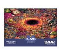 1000 Elementi Fantasy World Puzzle Sfide Divertenti Decora La Casa Giochi Black Hole Absorbing Garbage Puzzle Relax Giocattoli Sfida Regalo Per Uomini E Donne 52x38cm/1000pcs