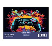 1000 Elementi Games Puzzles Sfide Divertenti Decorazione Perfetta Game Controller Puzzle Di Cartone Intrattenimento Creativo Per Uomini E Donne 70x50cm/1000pcs