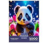 1000 Elementi Giant Panda Puzzles Giochi-rompicapo Decorazione Perfetta Giochi Cute Animals Puzzle Relax Intrattenimento Creativo Per Adulti E Bambini 52x38cm/1000pcs