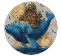 1000 Elementi Giant Whale Puzzles Sfide Divertenti Decorazione Perfetta Classici Ocean Behemoth Puzzle Giochi Educativo Per Adulti E Bambini 1000pcs (67.5x67.5cm)