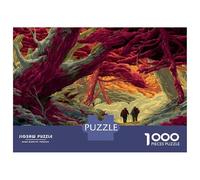 1000 Elementi Hiker Puzzle Giochi-rompicapo Decorazione Perfetta Adventure in The Hidden Realm Puzzle Di Cartone Giocattoli Sfida Regalo Per Adulti E Bambini 52x38cm/1000pcs