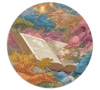 1000 Elementi Magic Book Puzzles Sfide Divertenti Decora La Casa The Illusory Book World Puzzle Di Cartone Giocattoli Sfida Regalo Per Adulti E Bambini Da 12 Anni 1000pcs (67.5x67.5cm)