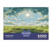 1000 Elementi Meadow Disguise Puzzles Classici Giochi Decora La Casa Giochi The Man-Eating Pit Puzzle Relax Intrattenimento Creativo Per Adulti E Bambini 70x50cm/1000pcs