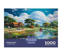 1000 Elementi Paradiso Puzzles Sfide Divertenti Decorazione Perfetta Classici città fantasy Puzzle Giochi Edugattoivo Per Adulti E Bambini 70x50cm/1000pcs