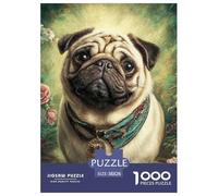 1000 Elementi Pet Dog Puzzles Sfide Divertenti Decora La Casa Cute Animal Puzzle Di Cartone Giocattoli Sfida Regalo Per Adulti E Bambini Da 12 Anni 38x26cm/1000pcs