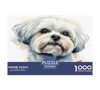 1000 Elementi Shih Tzu Puzzles Giochi-rompicapo Decorazione Perfetta Giochi Dogs Puzzle Relax Intrattenimento Creativo Per Adulti E Bambini 38x26cm/1000pcs