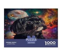 1000 Elementi Shih Tzu Puzzles Sfide Divertenti Decora La Casa Animal Puzzle Di Cartone Giocattoli Sfida Regalo Per Adulti E Bambini Da 12 Anni 70x50cm/1000pcs