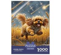 1000 Elementi Shih Tzu Puzzles Sfide Divertenti Decora La Casa Cute Dog Puzzle Di Cartone Giocattoli Sfida Regalo Per Adulti E Bambini Da 12 Anni 70x50cm/1000pcs
